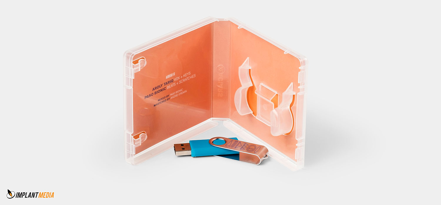 progression of the promotional USB progression of the promotional USB