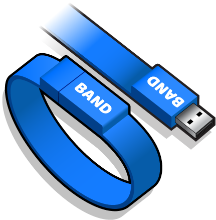 Band Style USB Drives Band Style USB Drives