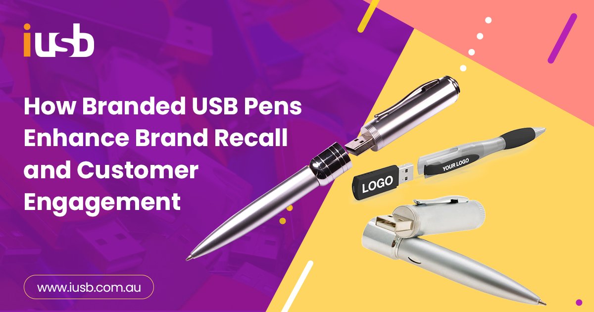 Branded USB Pens Enhance Brand Recall and Customer Engagement Branded USB Pens Enhance Brand Recall and Customer Engagement