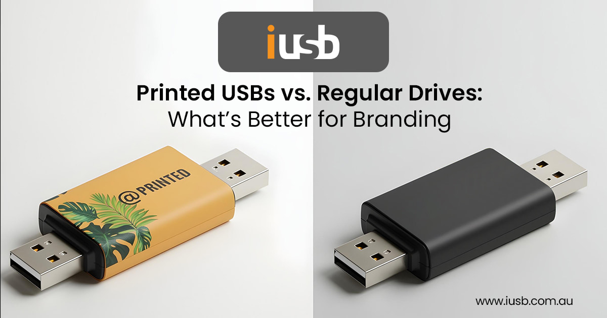 Printed USBs vs. Regular Drives